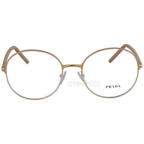 Prada PR 55WV Round Eyeglasses 